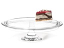 Leonardo Tortenplatte Ciao mit Fuss Transparent