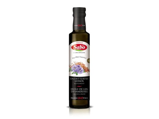 [90056571 805186] Sabo Entbittertes Leinöl 0.25 l