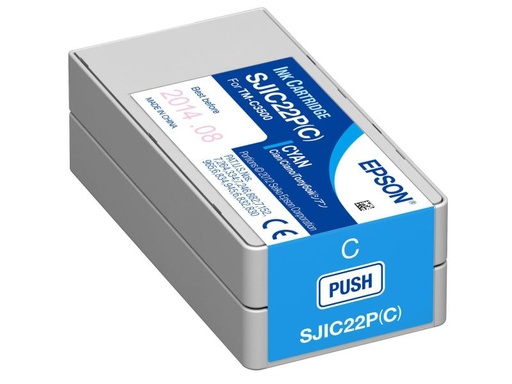 [90056617 281514] Epson Tinte SJIC22P Cyan