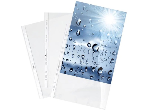 [90056708 204080] DURABLE Zeigetasche A4 Premium 100 x Transparent