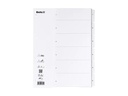 Biella Register A4 1 - 6 Karton Weiss