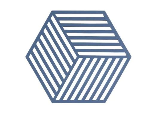 [90056895 695454] Zone Denmark Topfuntersetzer Hexagon Blau