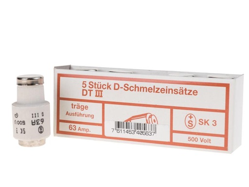 [90056908 721981] Elektromaterial Sicherungseinsatz DIII 63A