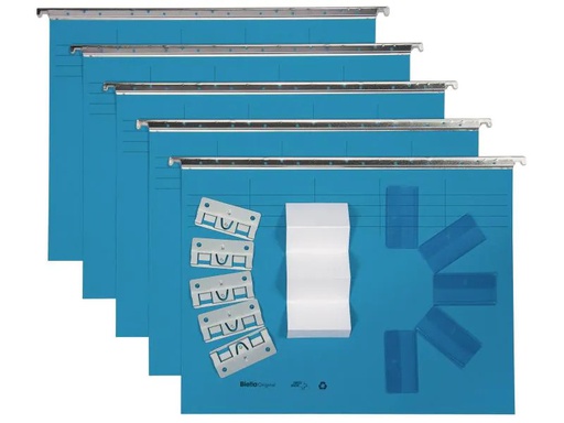 [90056909 662712] Biella Original Vetro Mobil Blau, 5 Stück