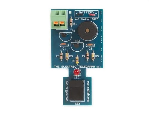 [90057065 1138657] Whadda Bausatz Madlab Elektrischer Telegraf