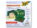 Folia Blankokarte 220 g/m² quadratisch Grün