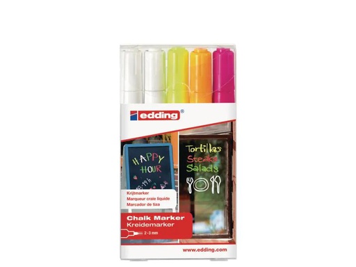 [90057186 551732] edding Kreidemarker 4095 5 Stück