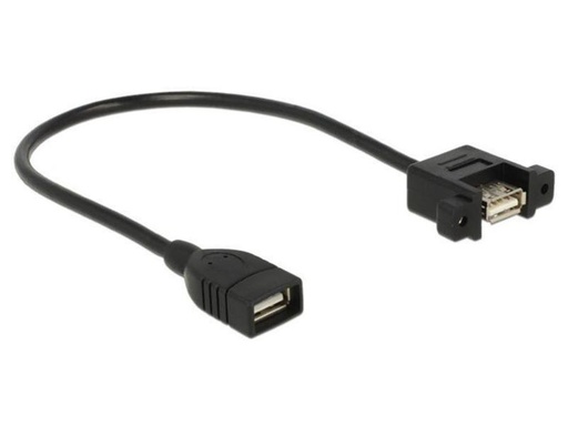 [90057270 432068] Delock USB 2.0-Einbaukabel  USB A - USB A 0.25 m
