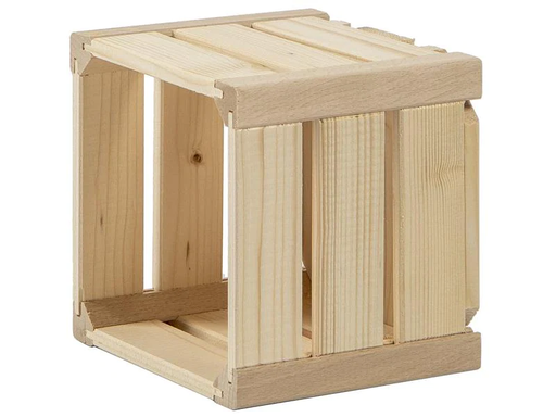 [90057329 1082388] Holz Zollhaus Holzharasse B 17.5 x 17.5 cm schweizer Holz