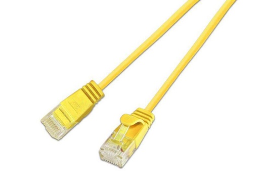 [90057443 353692] SLIM Slimpatchkabel RJ-45 - RJ-45, Cat 6, UTP, 0.5 m, Gelb