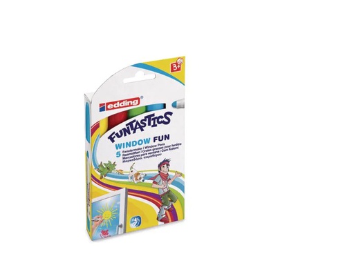 [90057574 551743] edding Permanent-Marker 16 Funtastics 5 Stück