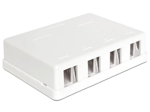 [90057600 295626] Delock Gehäuse Keystone 4-fach