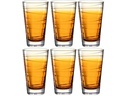 Leonardo Trinkglas Vario Struttura 280 ml, 6 Stück, Orange
