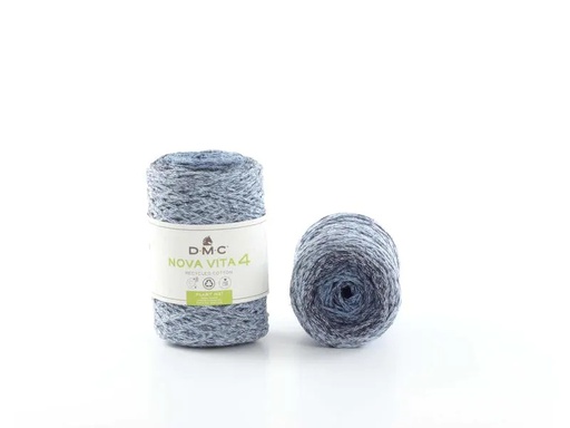 [90058004 1192056] DMC Wolle Nova Vita Makramee Cord 2 mm 250 g Blau