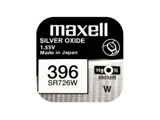 [90058050 920125] Maxell Europe LTD. Knopfzelle SR726W 10 Stück