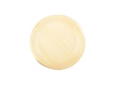 Papstar Einwegteller Palmblatt 18.5 cm, 25 Stück, Beige