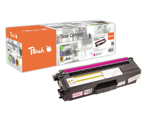 [90058219 372342] Peach Toner Brother TN-329M Magenta