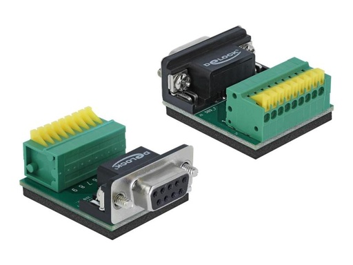 [90058398 1022613] Delock Adapter Sub-D 9 Pin F Terminalblock 9 Pin 0 cm