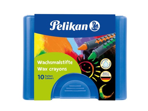 [90058425 401365] Pelikan Wachsmalstifte mit Bienenwachs 10 Stück