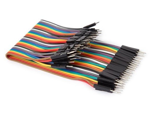 [90005824 1138705] Whadda Jumper Set (m – m), 15 cm 40 Pins