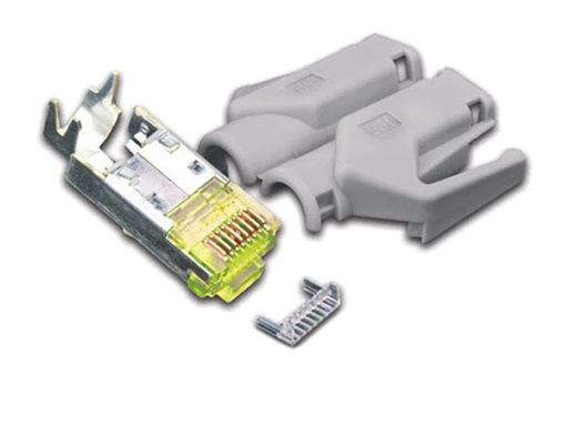 [90058467 1127827] Wirewin Stecker RJ45 Hirose TM31 50 Stück, Grau
