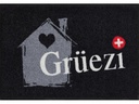 Salonlöwe Fussmatte Grüezihaus 50 cm x 75 cm