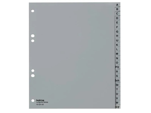 [90058508 830715] Kolma Register A5 XL LongLife A-Z, hoch