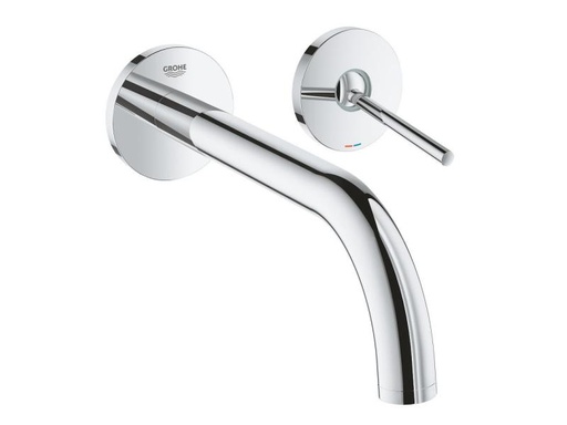 [90058545 903054] GROHE Lavaboarmatur Atrio Chrom, Wandmontage, Hebelgriff