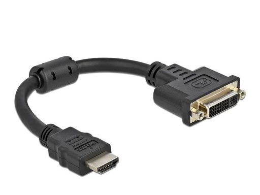 [90058557 1142201] Delock Adapter HDMI – DVI, 4K/30Hz HDMI - DVI-D