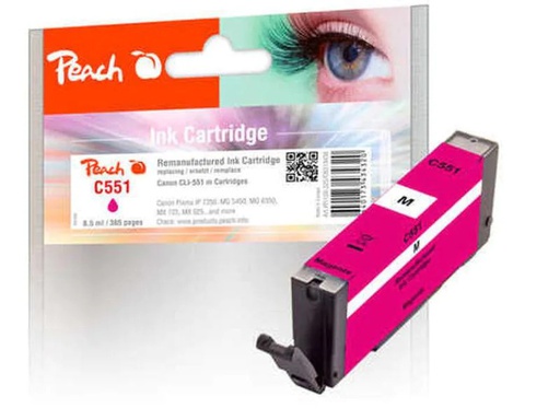 [90058648 664589] Peach Tinte Canon CLI-551M Magenta
