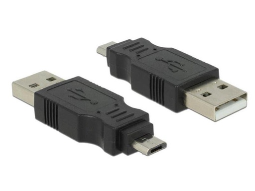 [90058851 131348] Delock USB 2.0 Adapter USB-A Stecker - USB-MicroB Stecker