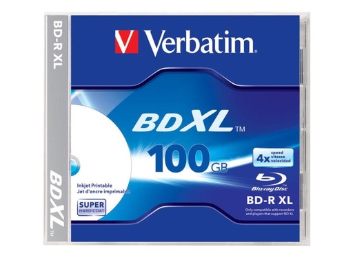 [90059106 759088] Verbatim BD-R 43790 100 GB, Jewelcase (1 Stück)