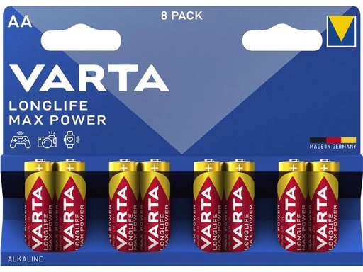 [90059211 1108106] Varta Batterie Longlife Max Power AA 8 Stück