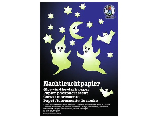 [90005909 784694] URSUS Nachtleuchtpapier Mehrfarbig