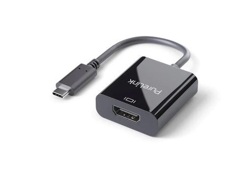 [90059310 1006209] PureLink Adapter USB Type-C – HDMI 4K/60Hz, Schwarz, Premium