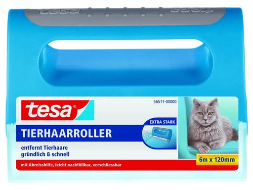[90059357 450528] tesa Kleiderroller extrabreit, verschliessbar