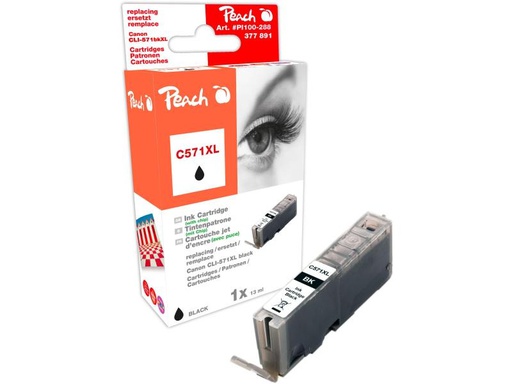 [90059394 464868] Peach Tinte Canon CLI-571PBK XL Photo Black