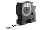 DYMO Beschriftungsband D1 Schwarz auf Weiss