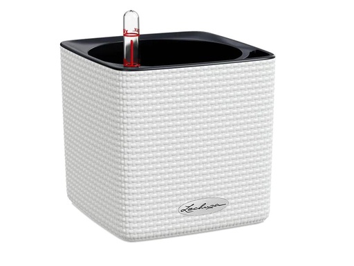 [90005921 412014] Lechuza Blumentopf Cube Color 14 Weiss