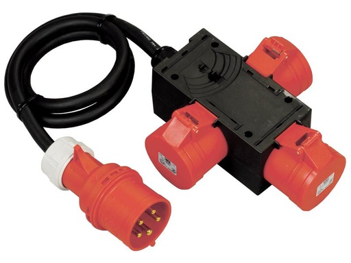[90005922 1168875] Spälti AG Industrie-Steckerleiste 3x CEE16/5 3P+N+E