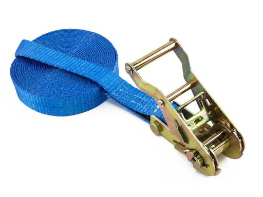 [90059532 896755] Zurrfix Umreifungsgurt 25 mm x 10 m mit Rasche, 1500 daN