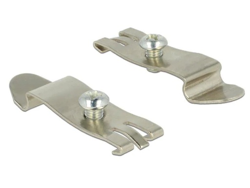 [90059591 497962] Delock Hutschienenhalter Montageset für 8er &amp; 12er Patchpanele