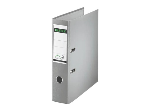 [90059800 627508] Leitz Ordner Swiss Edition 180°, 8 cm, A4, Grau