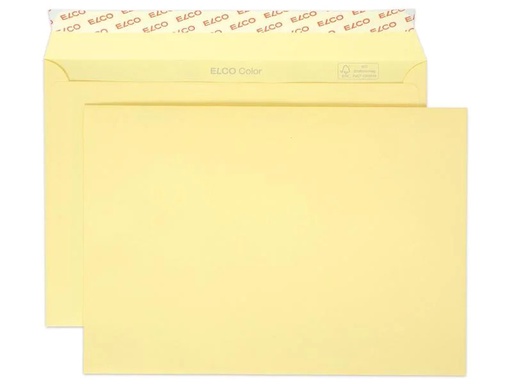 [90059840 1132488] ELCO Couvert Color C5, Keine Fenster, 25 Stück, Chamois