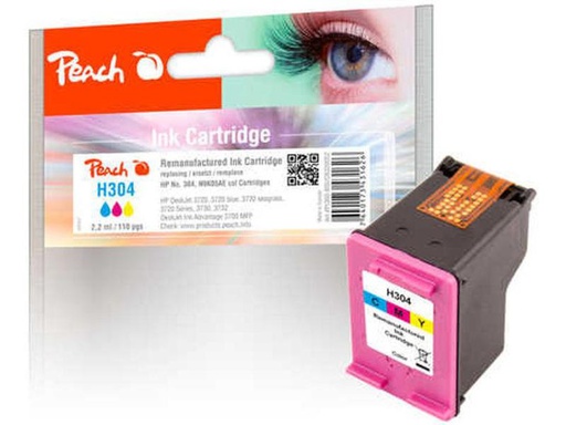 [90059972 665141] Peach Tinte HP Nr. 304 (N9K05AE) Color