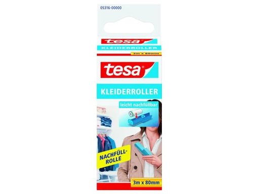 [90005977 450527] tesa Kleiderroller Nachfüllpackung 2 Stück