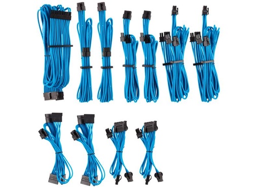 [90060204 858083] Corsair Stromkabel Premium Pro-Kit Typ 4 Gen 4 Blau