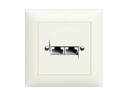 Feller EDIZIOdue Telefondose UP 2x RJ45