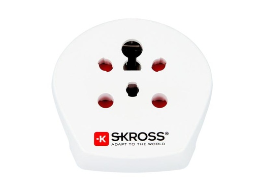 [90006020 819492] SKROSS Reiseadapter Indien / Israel / Danmark- EU