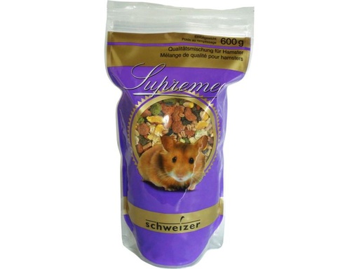 [90060552 884871] Eric Schweizer Hauptfutter Supreme für Hamster, 600 g